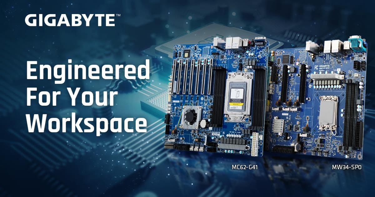 [Tin tức] Bộ đôi mainboard máy trạm Gigabyte dùng Chipsets AMD WRX80 và Intel W680 chính thức ra mắt