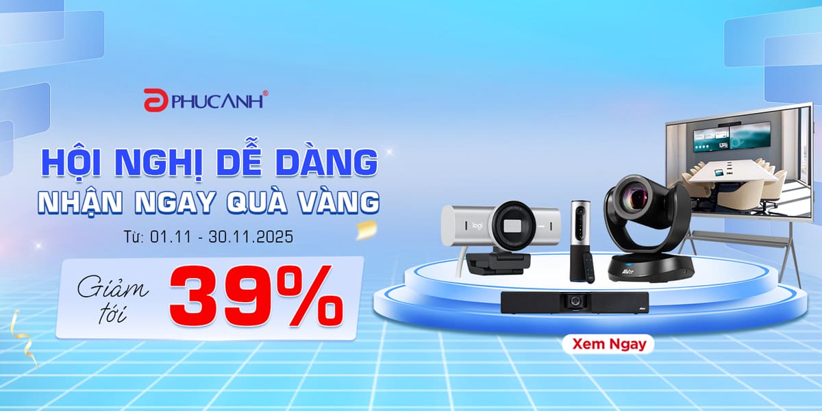 [Khuyến mại] Hội nghị dễ dàng - Nhận ngay quà vàng 