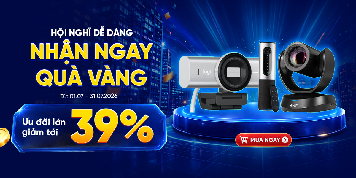 [Khuyến mại] Hội nghị dễ dàng - Nhận ngay quà vàng 