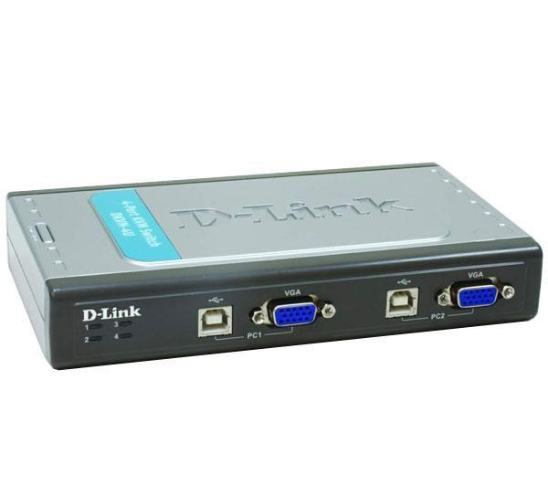 Bộ chia KVM Dlink DKVM-4U 4 cổng phím chuột cổng USB