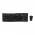 Bộ bàn phím chuột không dây Logitech MK270/MK270R (Đen)