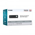 Cạc mạng không dây USB Dlink DWA-182 Chuẩn AC1200 Dual Band (N 300Mbps & AC 867Mbps)