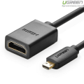 Cáp chuyển Ugreen 20134 HDMI sang micro HDMI (20cm)