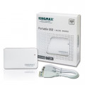 Ổ cứng di động SSD Kingmax KE31 480G USB3.1: Là một sản phẩm nguyên khối/ KE31 sẽ đem lại một khả năng chống sốc hoàn hảo và ít tiếng ồn/ tốc độ của KE31 lên đến 400/ 390 MB/ s khi đọc/ g