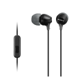 Tai nghe Sony nhét tai có mic MDR-EX15APBZE (Đen)