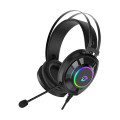 Tai nghe có dây Gaming Dareu EH469 Black (USB, 7.1, LED RGB) 