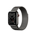 Apple Watch Series 6 40mm (4G) Viền Thép Đen - Dây Thép