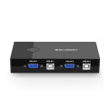 Bộ chia KVM Ugreen 30357 (2CPU-1 màn hình) USB