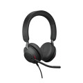 Tai nghe call center Jabra Evolve2 40 SE MS Stereo (chuẩn USB, 2 tai) 