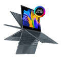 Laptop Asus Zenbook Flip UX363EA-HP726W (Core i5 1135G7/ 8GB/ 512GB SSD/ Intel Iris Xe Graphics/ 13.3inch Full HD Touch/ Windows 11 Home/ PINE Grey/ Nhôm)