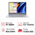 Laptop Asus Vivobook M1403QA-LY024W (R7 5800H/ 8GB/ 512GB SSD/14 inch WUXGA/Silver)