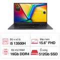 Laptop Asus Vivobook 15 OLED A1505VA-L1114W (i5 13500H/ 16GB/ 512GB SSD/15.6 inch FHD OLED/Win11/ Black)