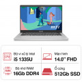 Laptop MSI Modern 14 C13M-611VN (i5 1335U/ 16GB/ 512GB SSD/14 inch FHD/Win11/ Silver)