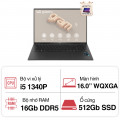 Laptop LG Gram 16ZD90R-G.AX55A5 (i5 1340P/ 16GB/ 512GB SSD/16 inch WQXGA/NoOS/ Black)