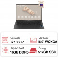 Laptop LG Gram 16Z90R-E.AH75A5 (i7 1360P/ 16GB/ 512GB SSD/ RTX 3050 4GB/ 16 inch WQXGA/Win11/ Black)
