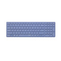 Bàn phím không dây Rapoo E9350G (Bluetooth/Wireless/ Pin sạc/ Tím)