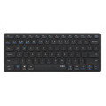 Bàn phím không dây Rapoo E9050G (Bluetooth/Wireless/ Pin sạc/ Đen)