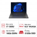 Laptop Lenovo ThinkPad E16 GEN 1 21JN006AVA (i7 1355U/ 16GB/ 512GB SSD/16 inch WUXGA/NoOS/ Black/ Vỏ nhôm/2Y)