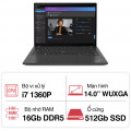 Laptop Lenovo ThinkPad T14 GEN 4 (i7 1360P/ 16GB/ 512GB SSD/14 inch WUXGA/NoOS/ Black/ Carbon/3Y)