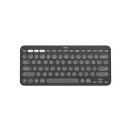 Bàn phím không dây Logitech Pebble Keys 2 K380S (Bluetooth/ Đen)