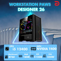 Máy trạm Workstation PAWS DESIGNER 26-I5 12400/16GB/T400