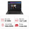 Laptop Lenovo ThinkPad T14S GEN 4 (i5 1335U/ 16GB/ 512GB SSD/14 inch 2.2K/NoOS/ Black/ Carbon/3Y)