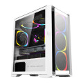 Vỏ máy tính KENOO ESPORT MK500 -3F trắng 