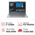Laptop Lenovo Yoga Slim 6 Slim 14IRH8 83E0000VVN OLED (Core i7 13700H/ 16GB/ 512GB SSD/ Intel Iris Xe Graphics/ 14.0inch WUXGA/ Windows 11 Home + Office Student/ Misty Grey/ Vỏ nhôm/ 3 Year)