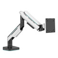 Giá treo màn hình Human motion T9 Pro 2 w (1 màn hình/ 22inch - 43inch/ Trắng/ Gắn bàn)