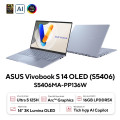 Laptop Asus Vivobook S14 OLED S5406MA-PP136W (Ultra 5 125H/ 16GB/ 1TB SSD/ 14 inch 3K/ 120Hz/ Win11/ Blue/ Vỏ nhôm)