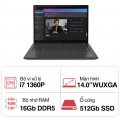 Laptop Lenovo ThinkPad T14S GEN 4 (i7 1360P/ 16GB/ 512GB SSD/ 14 inch WUXGA/ NoOS/ Carbon/ 3Y)