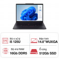 Laptop Lenovo ThinkPad T14 GEN 5 (Ultra 5 125U/ 16GB/ 512GB SSD/ 14 inch WUXGA/ NoOS/ Black/ Carbon/ 3Y)