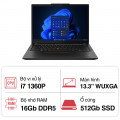 Laptop Lenovo ThinkPad X13 GEN 4 i7 1360P W11Pro (i7 1360P/ 16GB/ 512GB SSD/ 13.3 inch WUXGA/ Win 11 Pro/ Black/ Carbon/ 3Y)