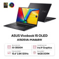 Laptop Asus Vivobook 15 OLED A1505VA-MA468W (i5 13500H/ 16GB/ 512GB SSD/ 15.6 inch 2.8K/ 120Hz/ Win11/ Black/ Chuột)