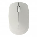 Chuột không dây Rapoo M100 Silent - Xám trắng (Bluetooth/Wireless)
