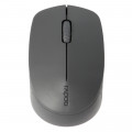 Chuột không dây Rapoo M100 Silent - Xám đen (Bluetooth/Wireless)