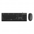 Bộ bàn phím chuột Rapoo X125SE (Đen)