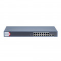 Switch Hikvision DS-3E1518P-EI/M (Gigabit (1000Mbps)/ 16 Cổng/ 16 cổng PoE/ Vỏ kim loại)