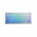 Bàn phím cơ Aula 3 MODE F75/ F75 PRO Trắng xanh dương gradient Reaper switch 