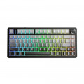 Bàn phím cơ Aula 3 MODE F75 Xám+đen gradient Reaper Switch 