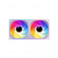 Quạt case JONSBO ZB-240WR White LED ARGB REVERSE (fan ngược) 