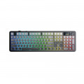 Bàn phím cơ Aula 3 MODE F108 PRO Xám + đen gradient  Nimbus V3 switch 