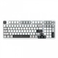Bàn phím cơ không dây E-Dra EK398W Light Gray White Dark Gray Linear switch 