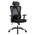 Ghế công thái học WARRIOR Hero series – WEC501 Plus Black Gray 
