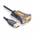 Cáp chuyển Ugreen 20223 USB sang Com (RS232) DB9 3m