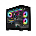 Vỏ máy tính Aigo C218M (MATX - 3 Fan ARGB) 