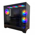 Vỏ máy tính Aigo C218M (MATX - 6 Fan RGB) 