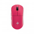 Chuột Gaming không dây ATK A9 Pro Max Tri-mode Pink (Bluetooth/Wireless/ Pin sạc)