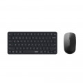 Bộ bàn phím chuột không dây Rapoo 9010M Màu đen (Bluetooth/Wireless/ Pin sạc)