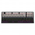 Bàn phím cơ Newmen Gaming GM328 Plus, Gradient Gray (LED Rainbows)